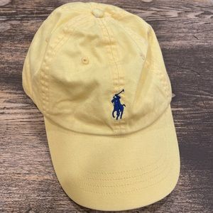 Yellow and Navy Polo Ball Cap